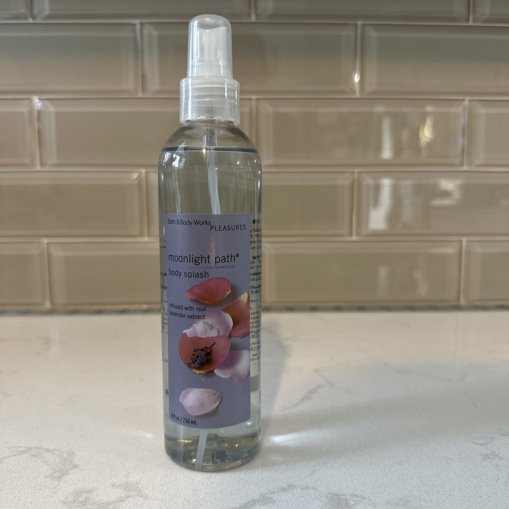 Vintage Bath & Body Works Moonlight Path Body Splash 8 oz‎ New